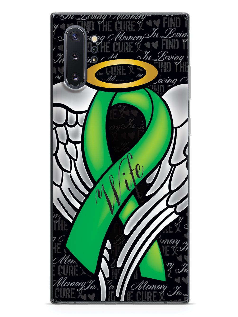 In Loving Memory of My Wife - Green Ribbon Case