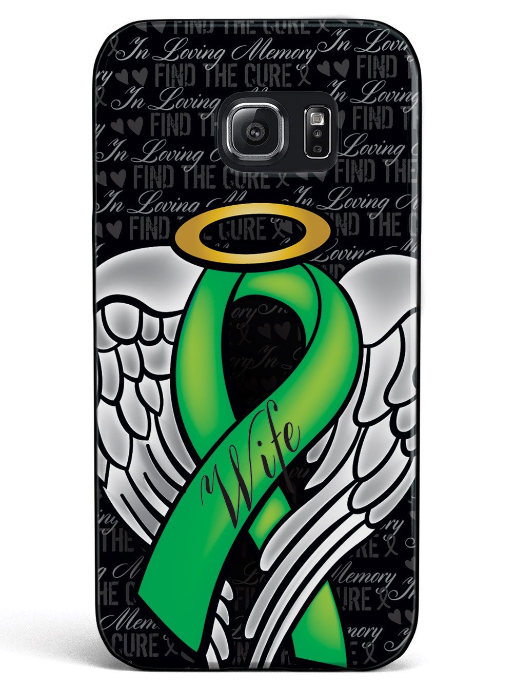 In Loving Memory of My Wife - Green Ribbon Case
