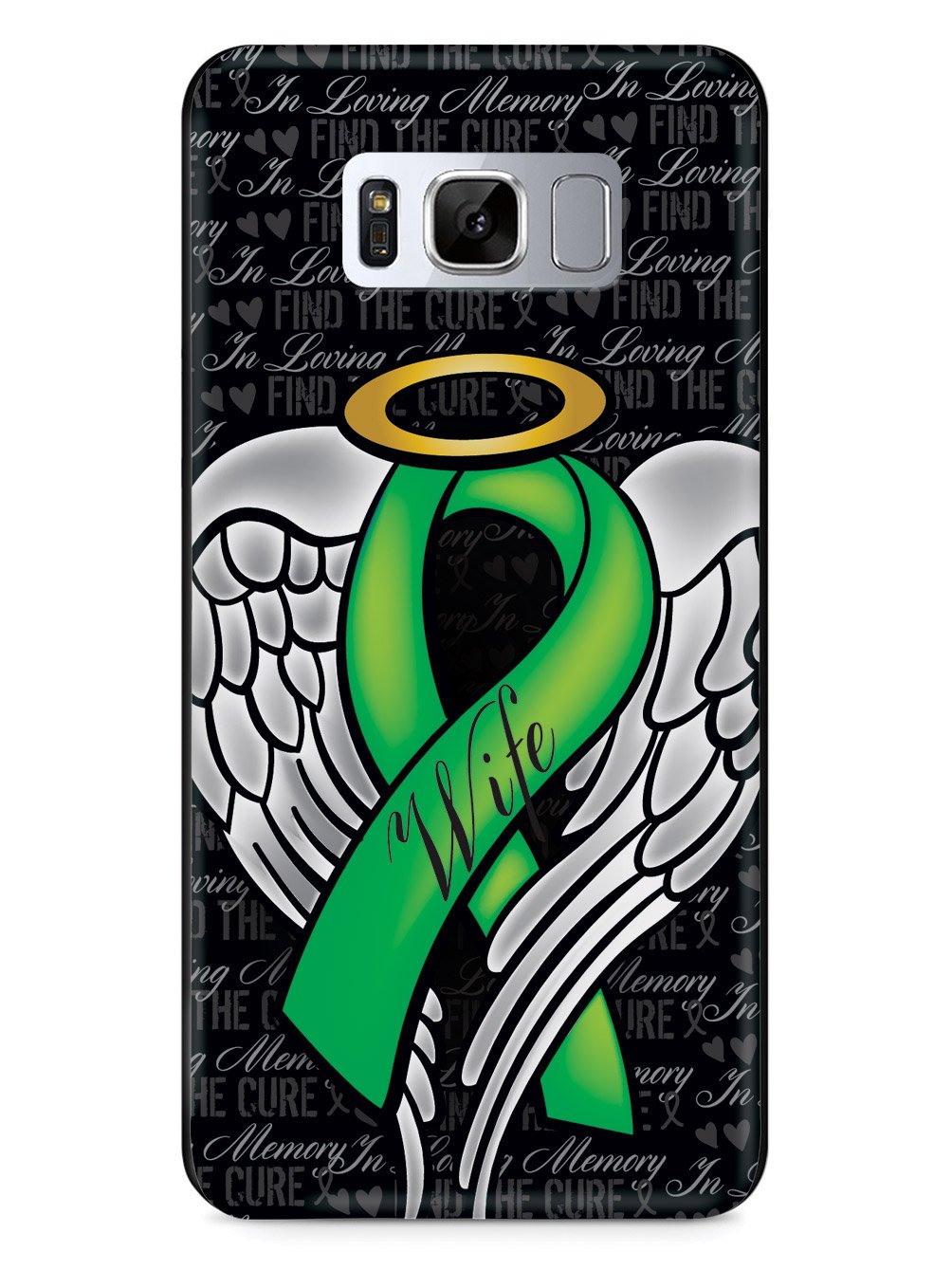 In Loving Memory of My Wife - Green Ribbon Case