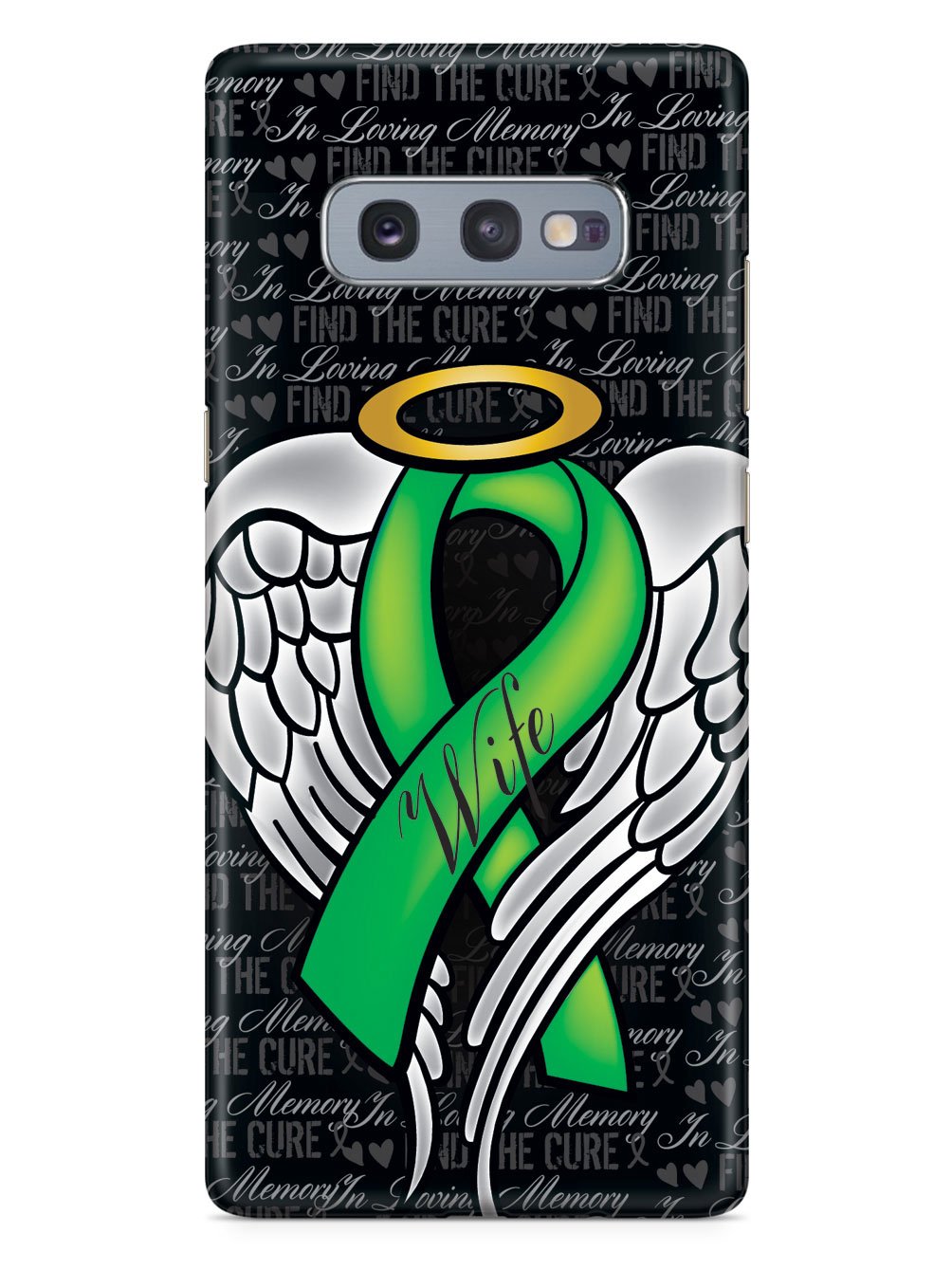 In Loving Memory of My Wife - Green Ribbon Case