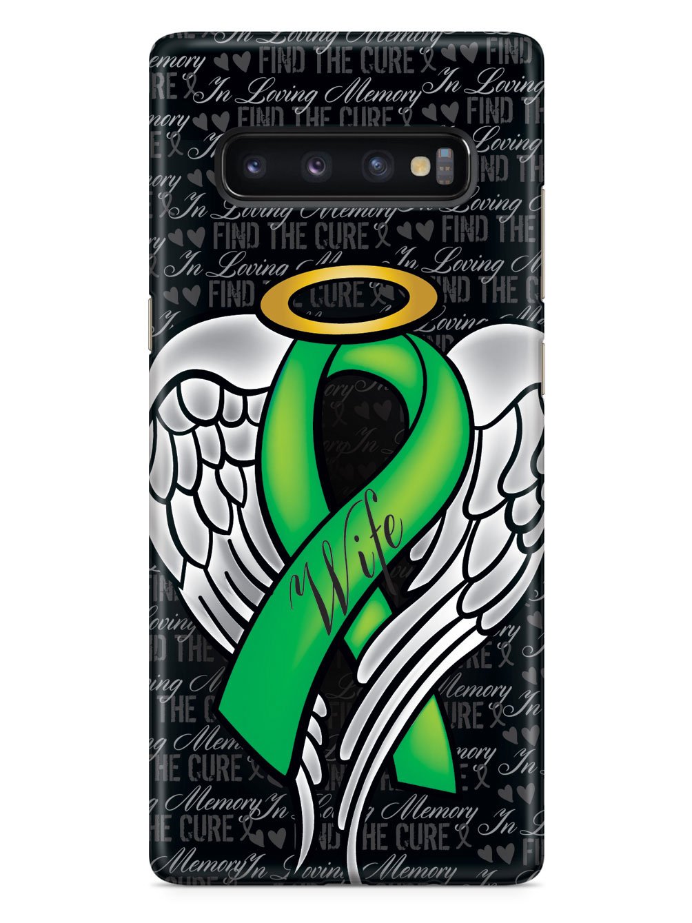 In Loving Memory of My Wife - Green Ribbon Case