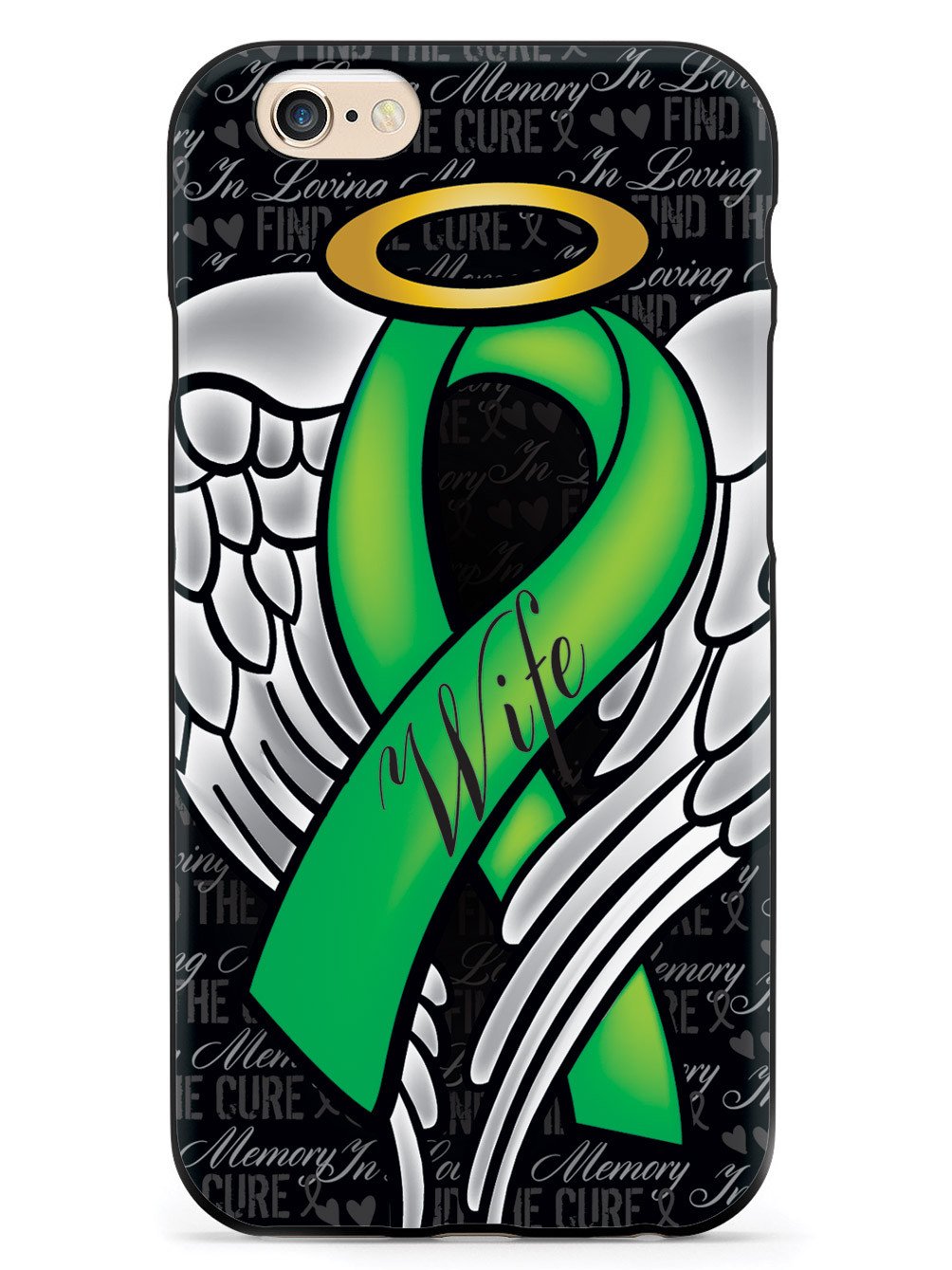 In Loving Memory of My Wife - Green Ribbon Case