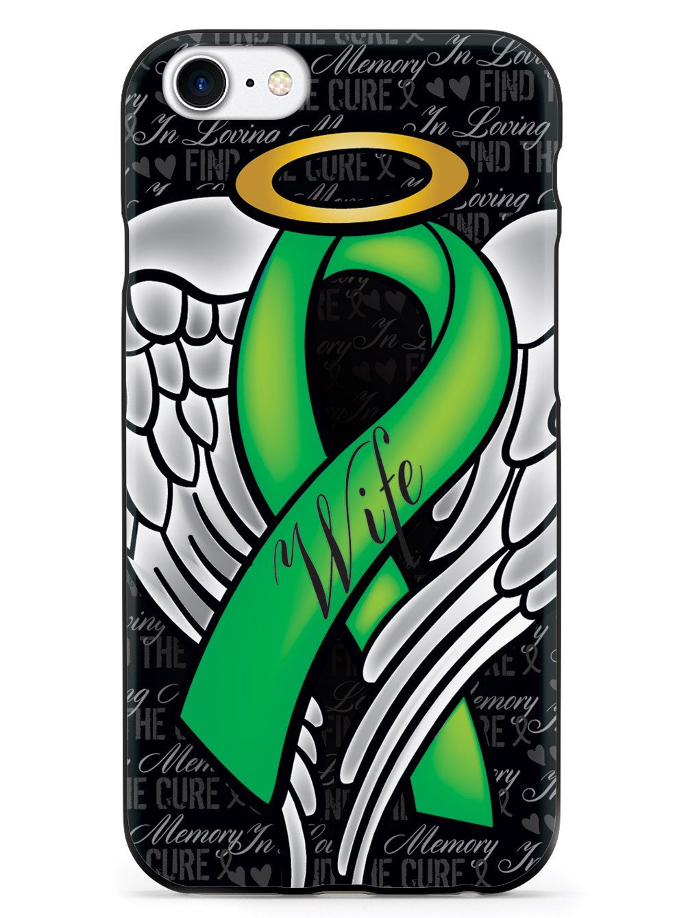 In Loving Memory of My Wife - Green Ribbon Case