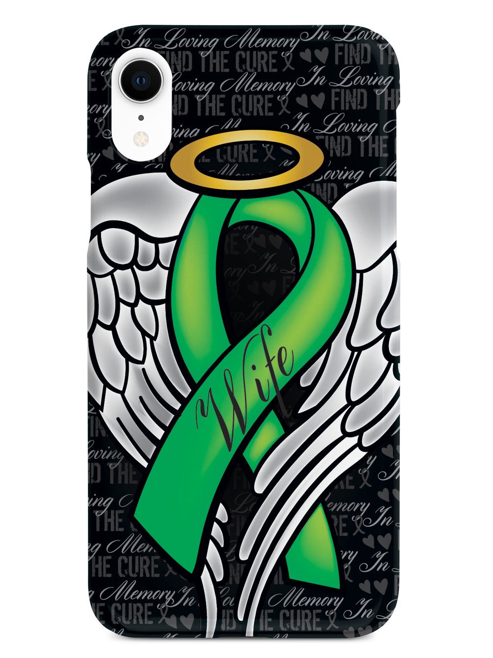 In Loving Memory of My Wife - Green Ribbon Case
