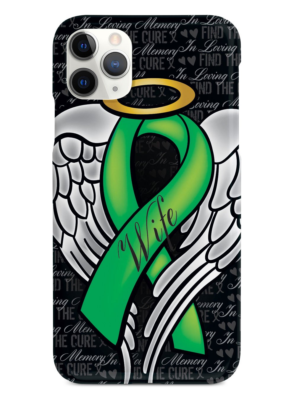 In Loving Memory of My Wife - Green Ribbon Case