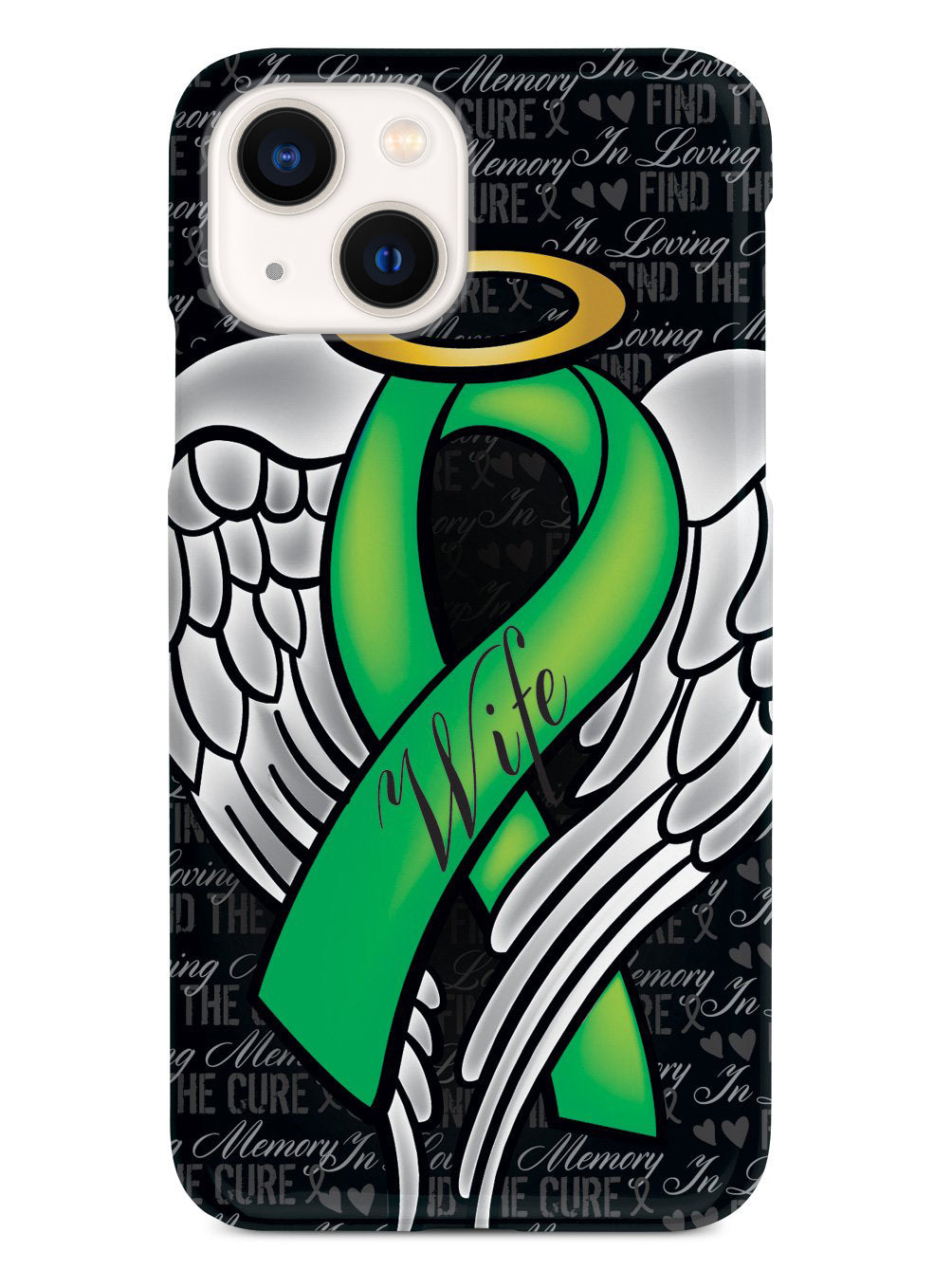 In Loving Memory of My Wife - Green Ribbon Case