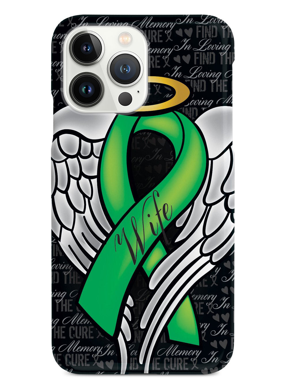 In Loving Memory of My Wife - Green Ribbon Case
