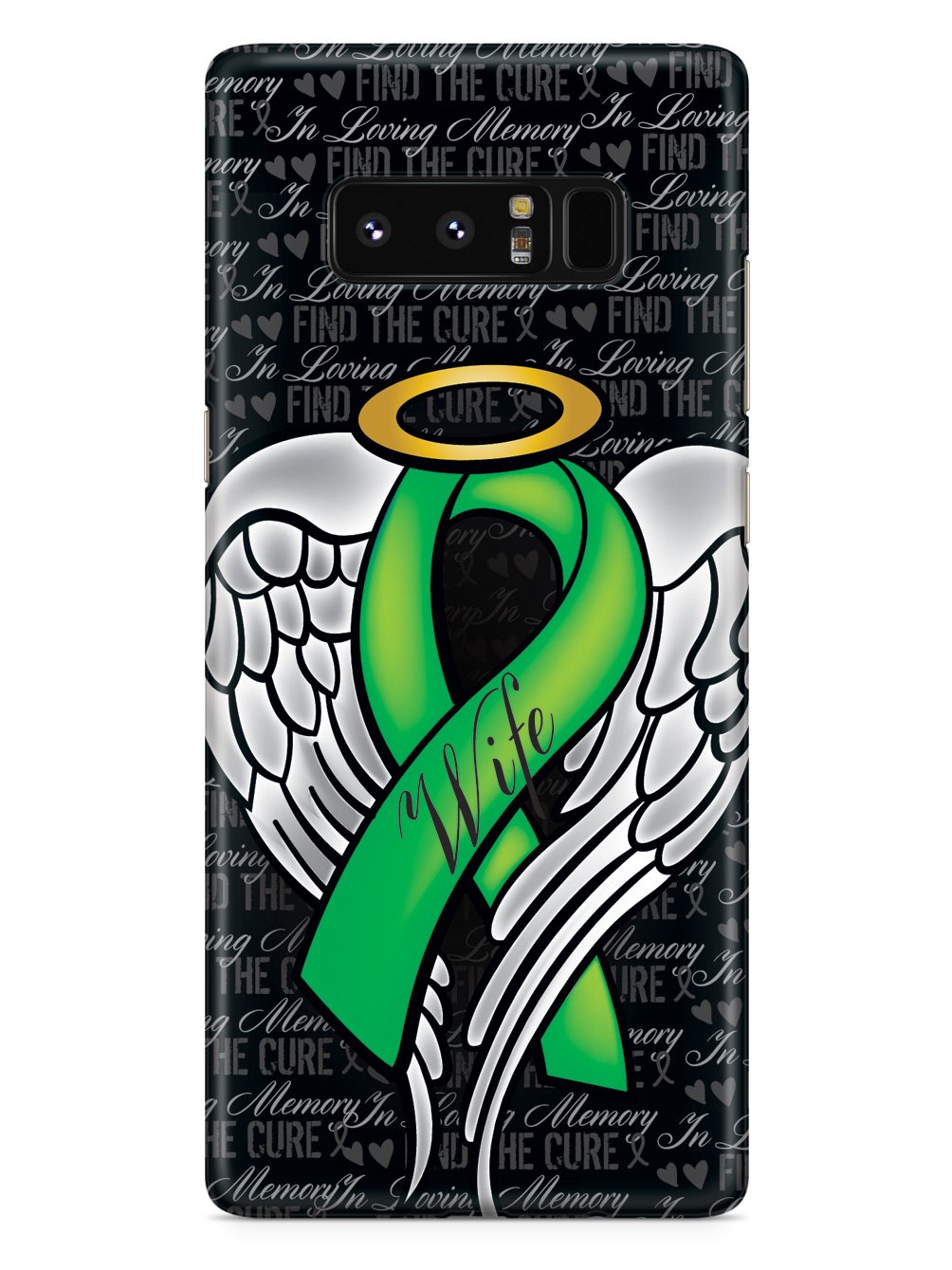 In Loving Memory of My Wife - Green Ribbon Case