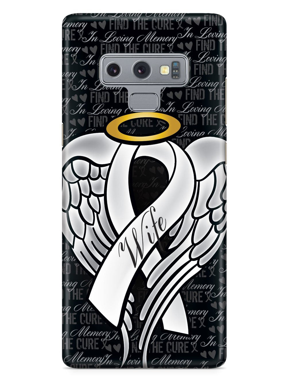 In Loving Memory of My Wife - White Ribbon Case