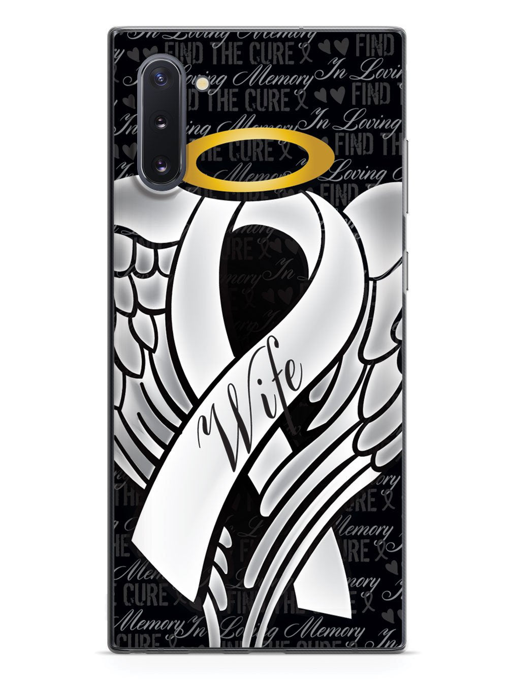 In Loving Memory of My Wife - White Ribbon Case