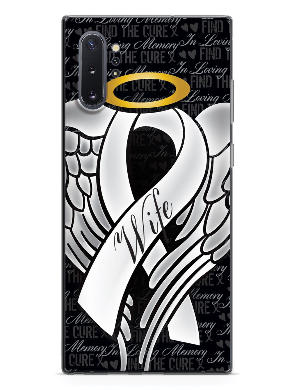 In Loving Memory of My Wife - White Ribbon Case