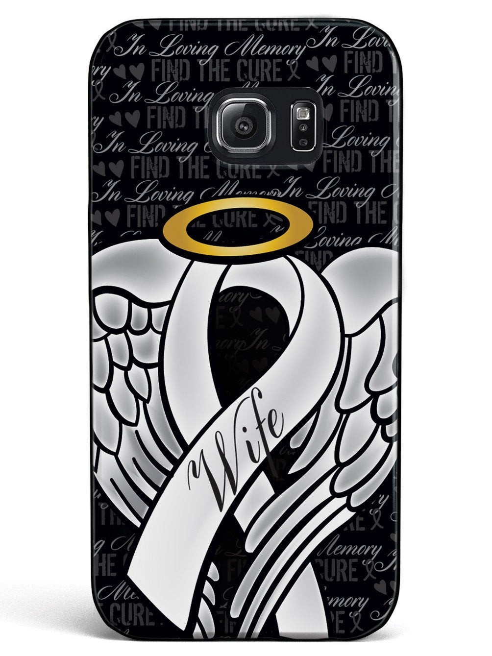 In Loving Memory of My Wife - White Ribbon Case
