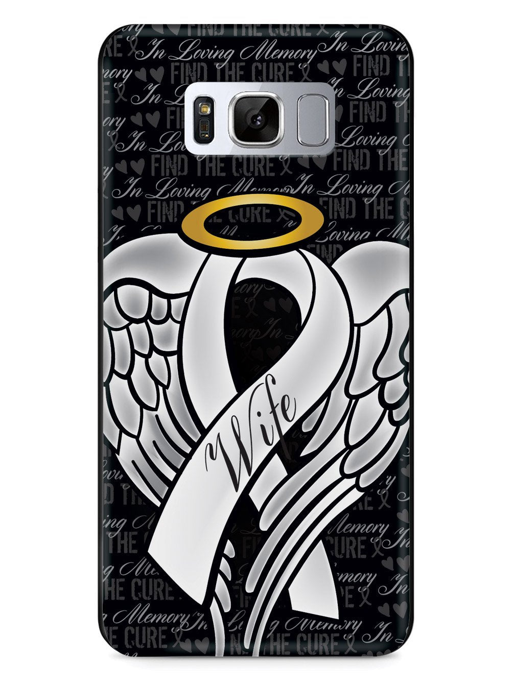 In Loving Memory of My Wife - White Ribbon Case