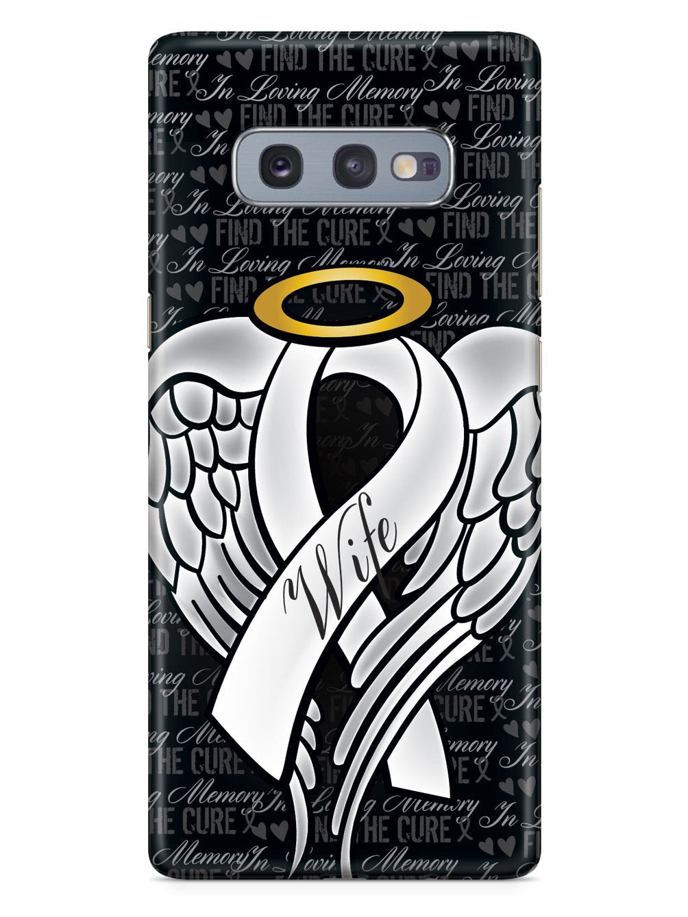 In Loving Memory of My Wife - White Ribbon Case
