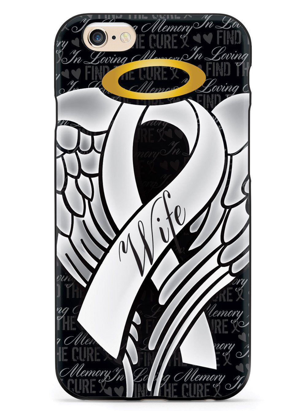 In Loving Memory of My Wife - White Ribbon Case