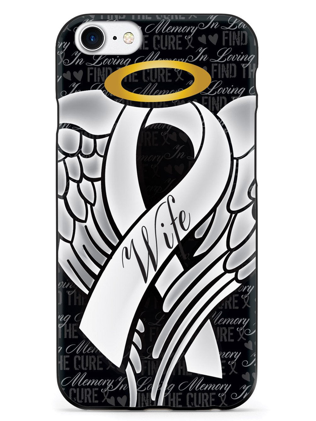 In Loving Memory of My Wife - White Ribbon Case