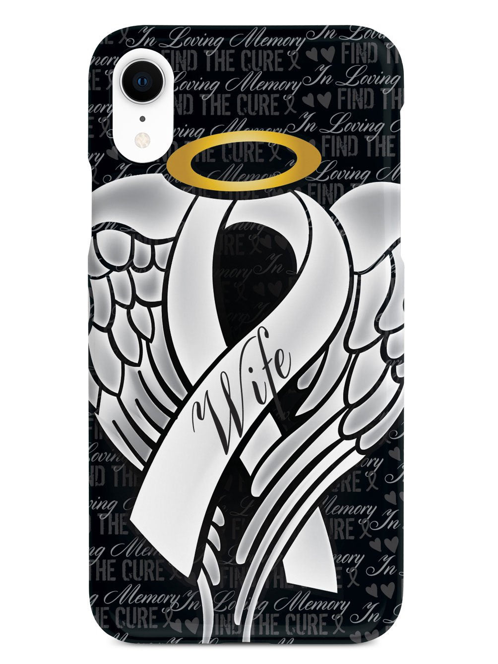 In Loving Memory of My Wife - White Ribbon Case