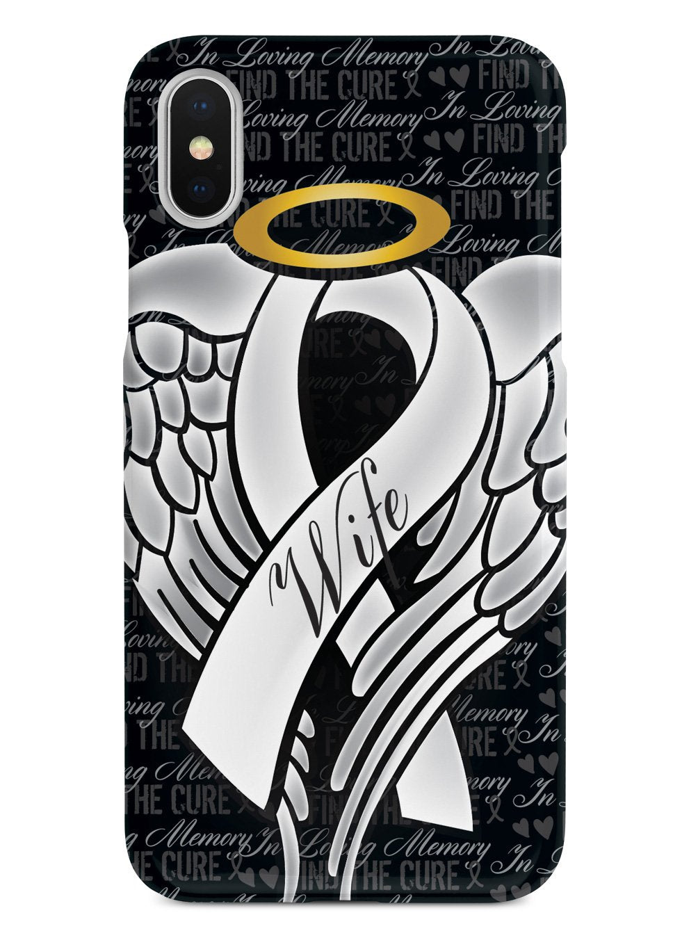 In Loving Memory of My Wife - White Ribbon Case