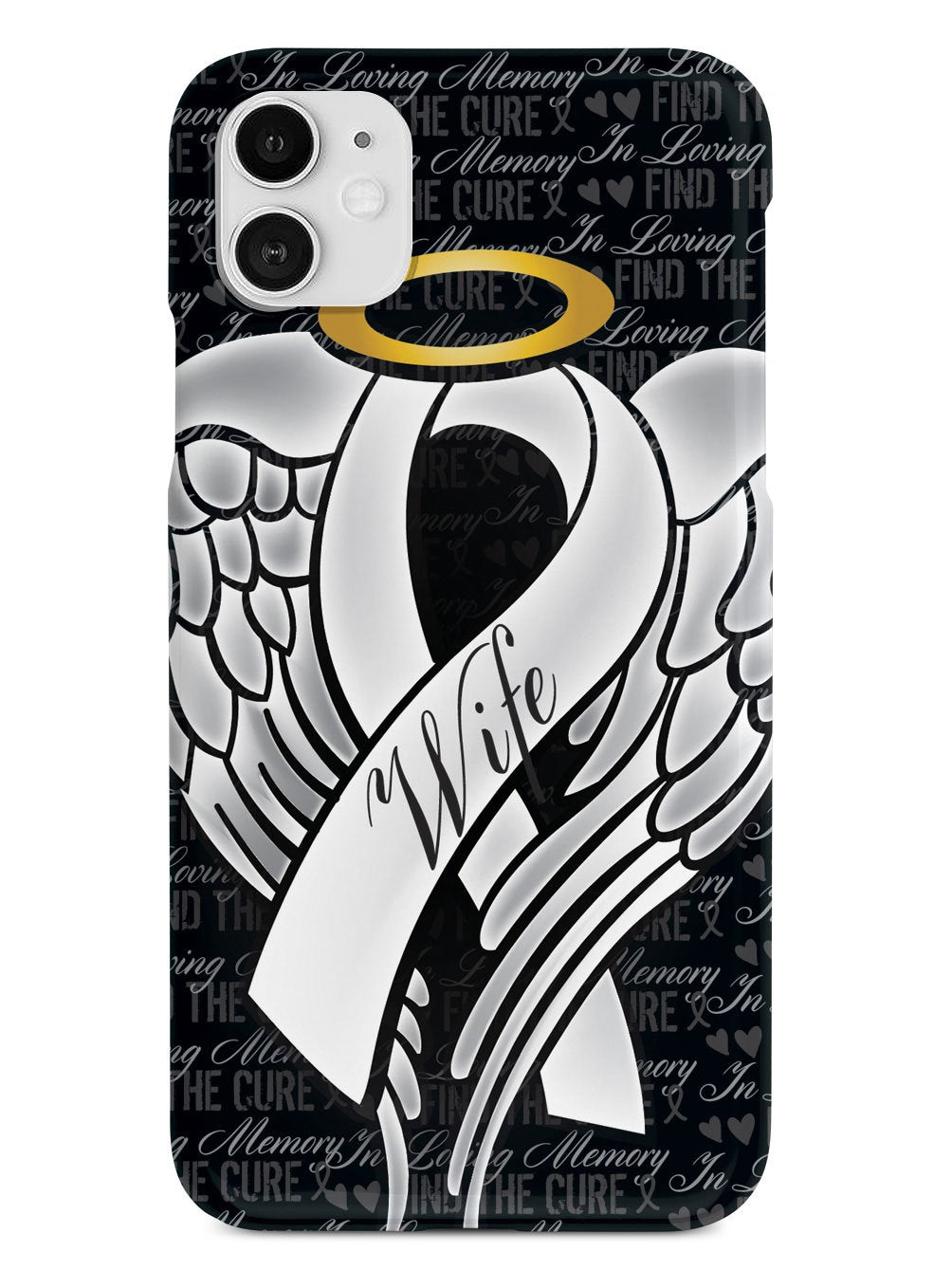In Loving Memory of My Wife - White Ribbon Case