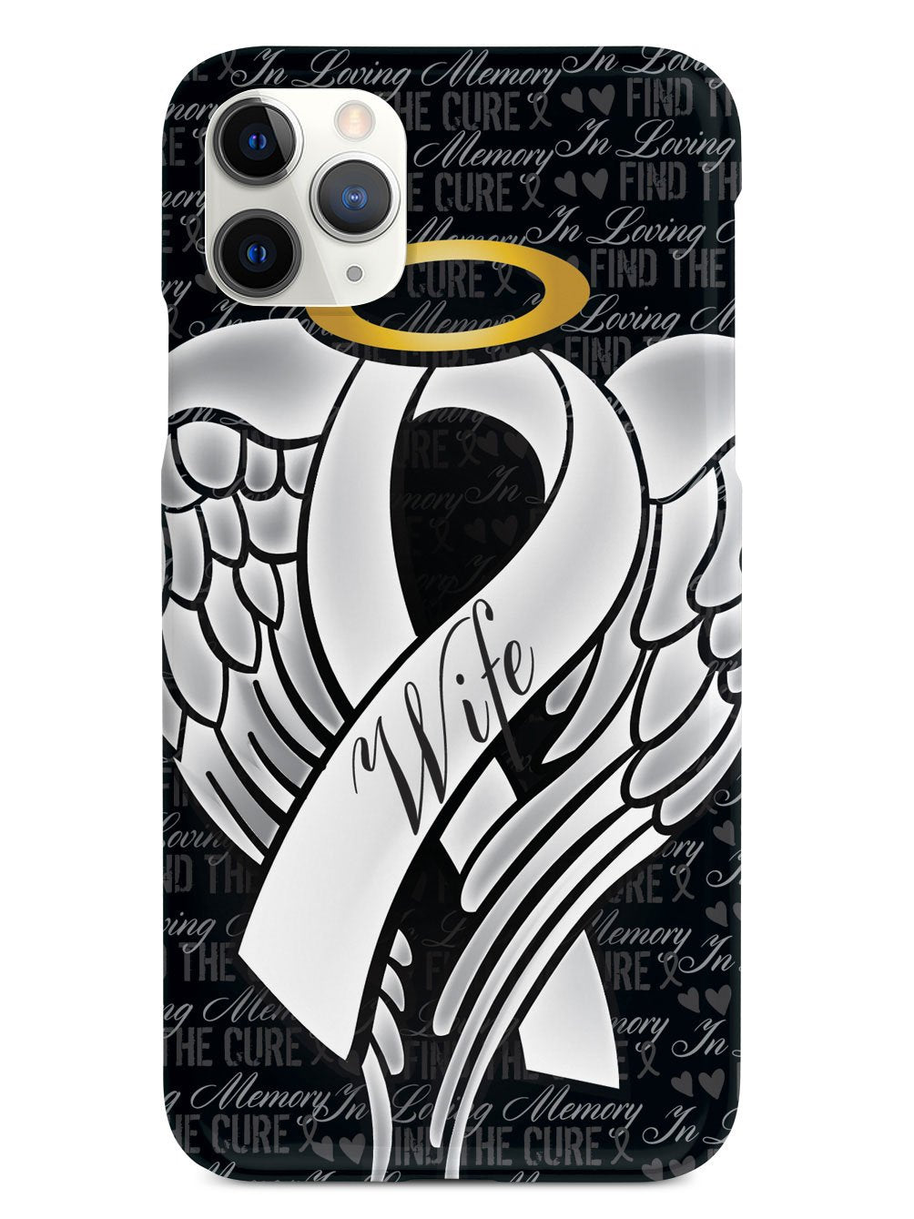 In Loving Memory of My Wife - White Ribbon Case
