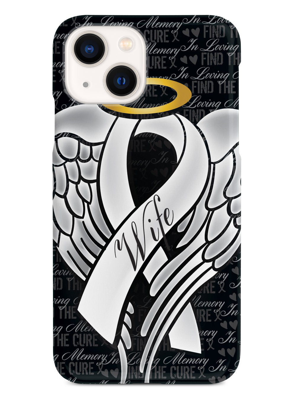 In Loving Memory of My Wife - White Ribbon Case
