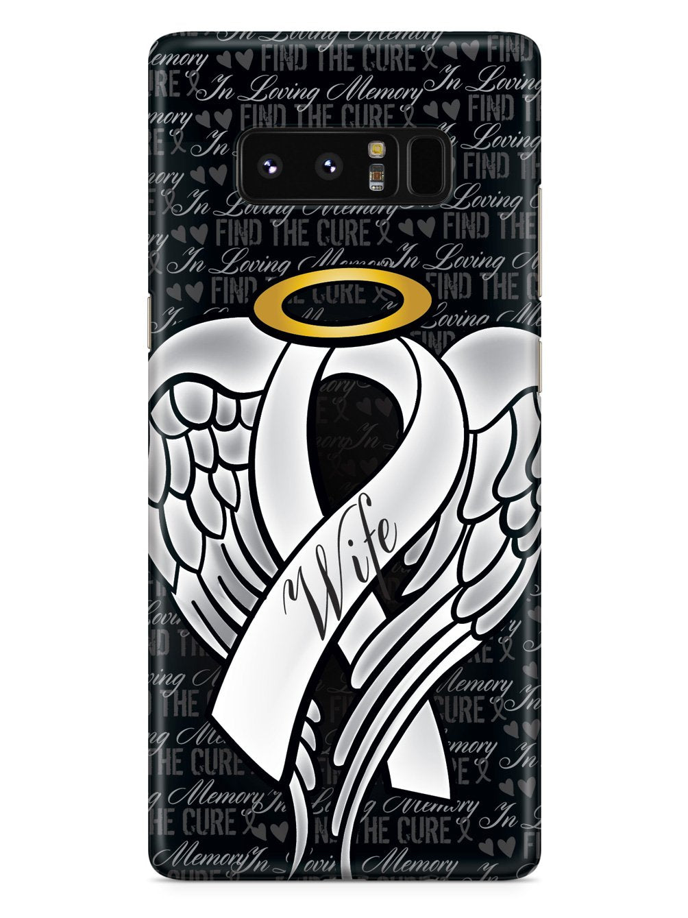 In Loving Memory of My Wife - White Ribbon Case