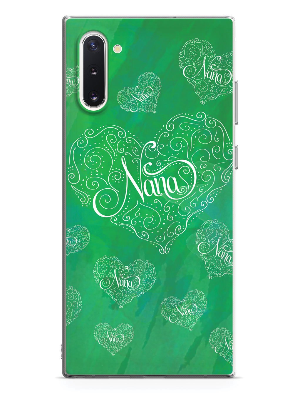 Nana Doodle Heart - Green Case