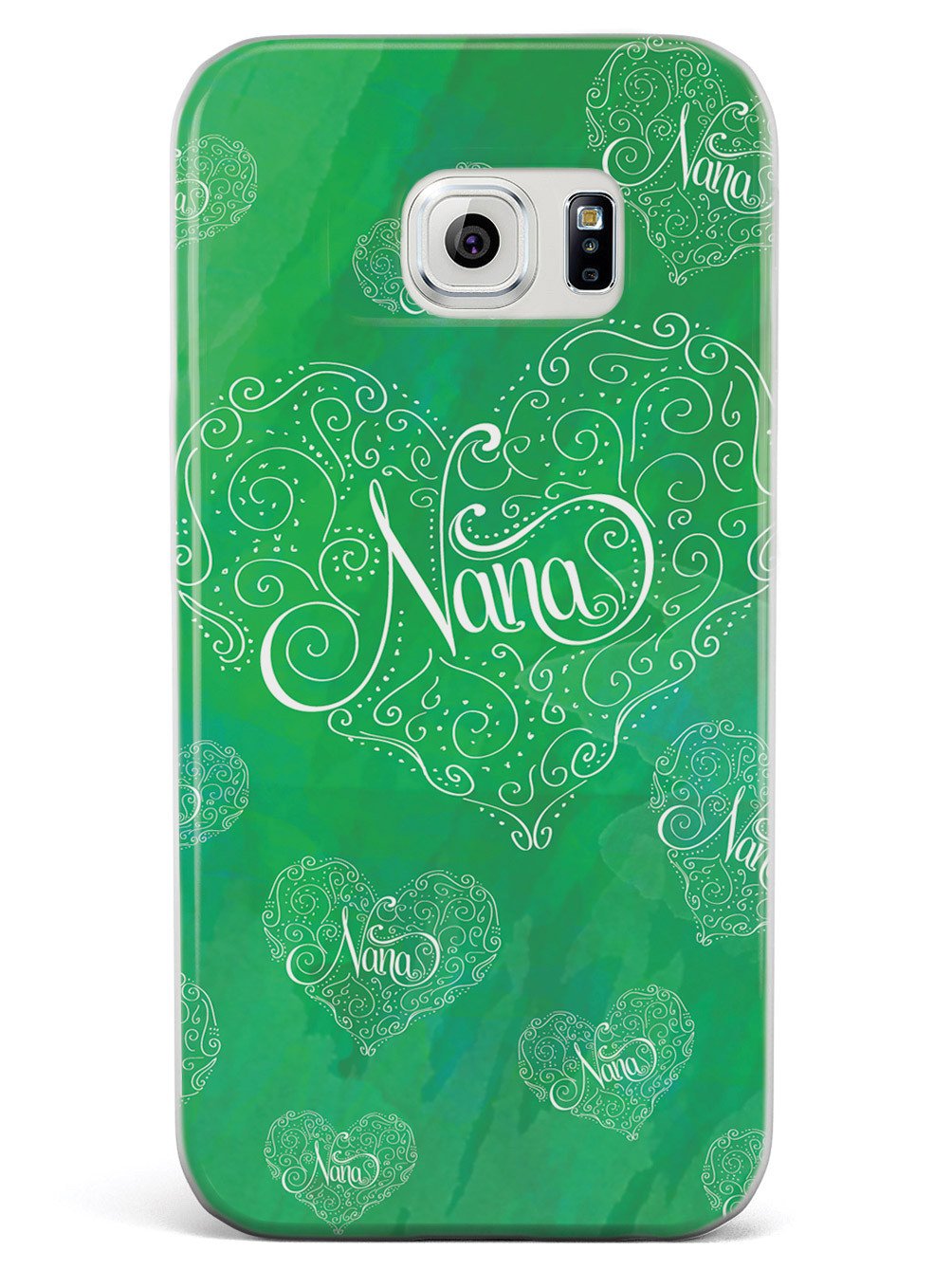 Nana Doodle Heart - Green Case