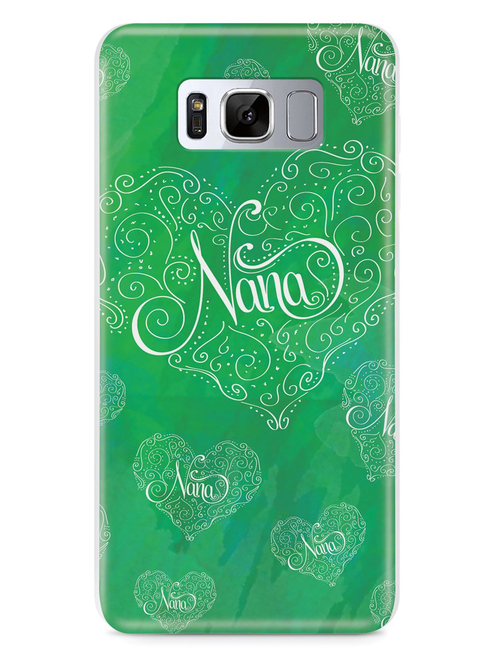 Nana Doodle Heart - Green Case