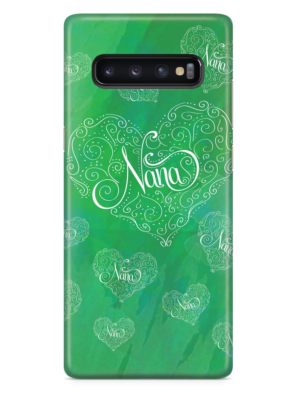 Nana Doodle Heart - Green Case