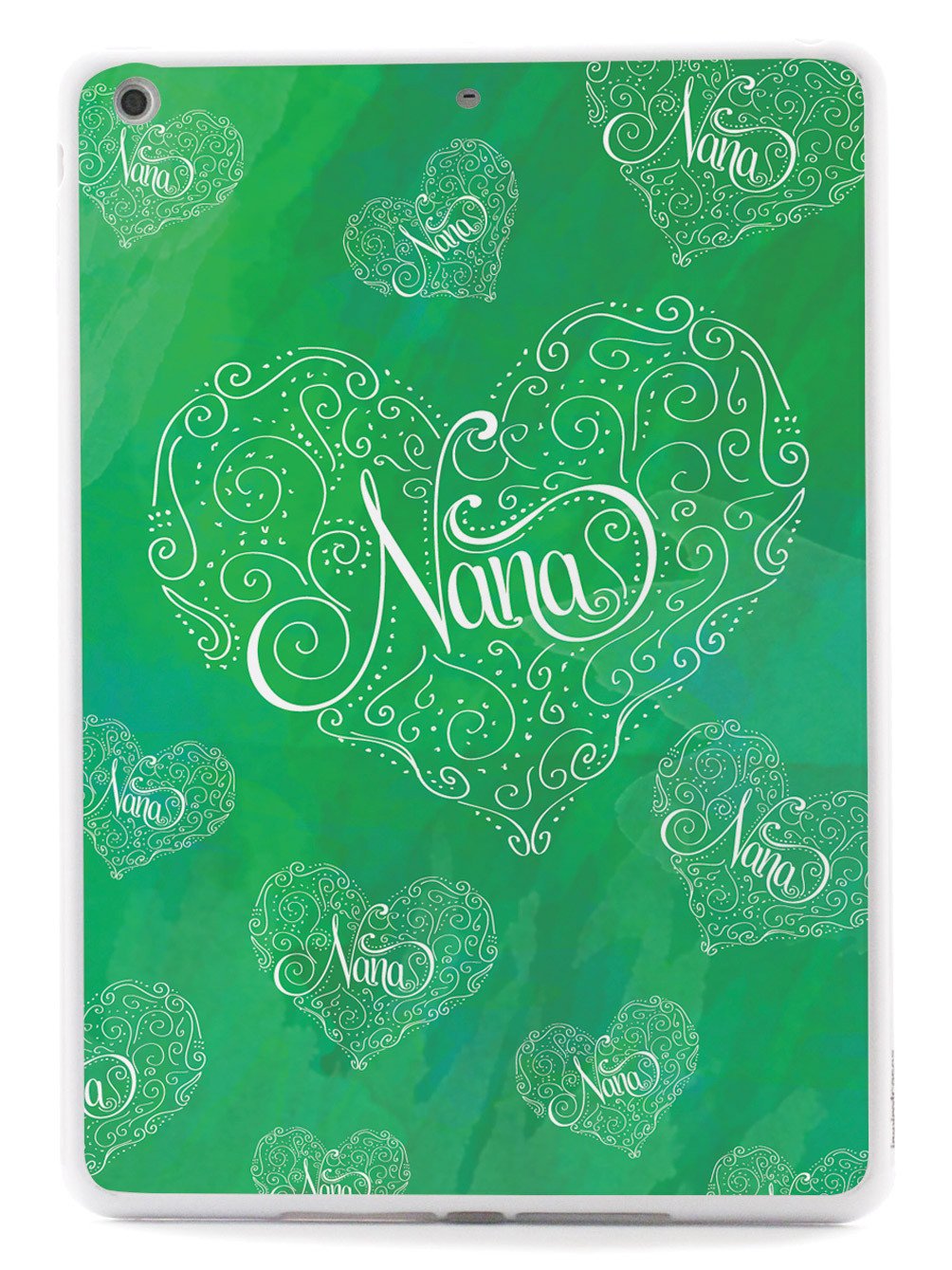 Nana Doodle Heart - Green Case