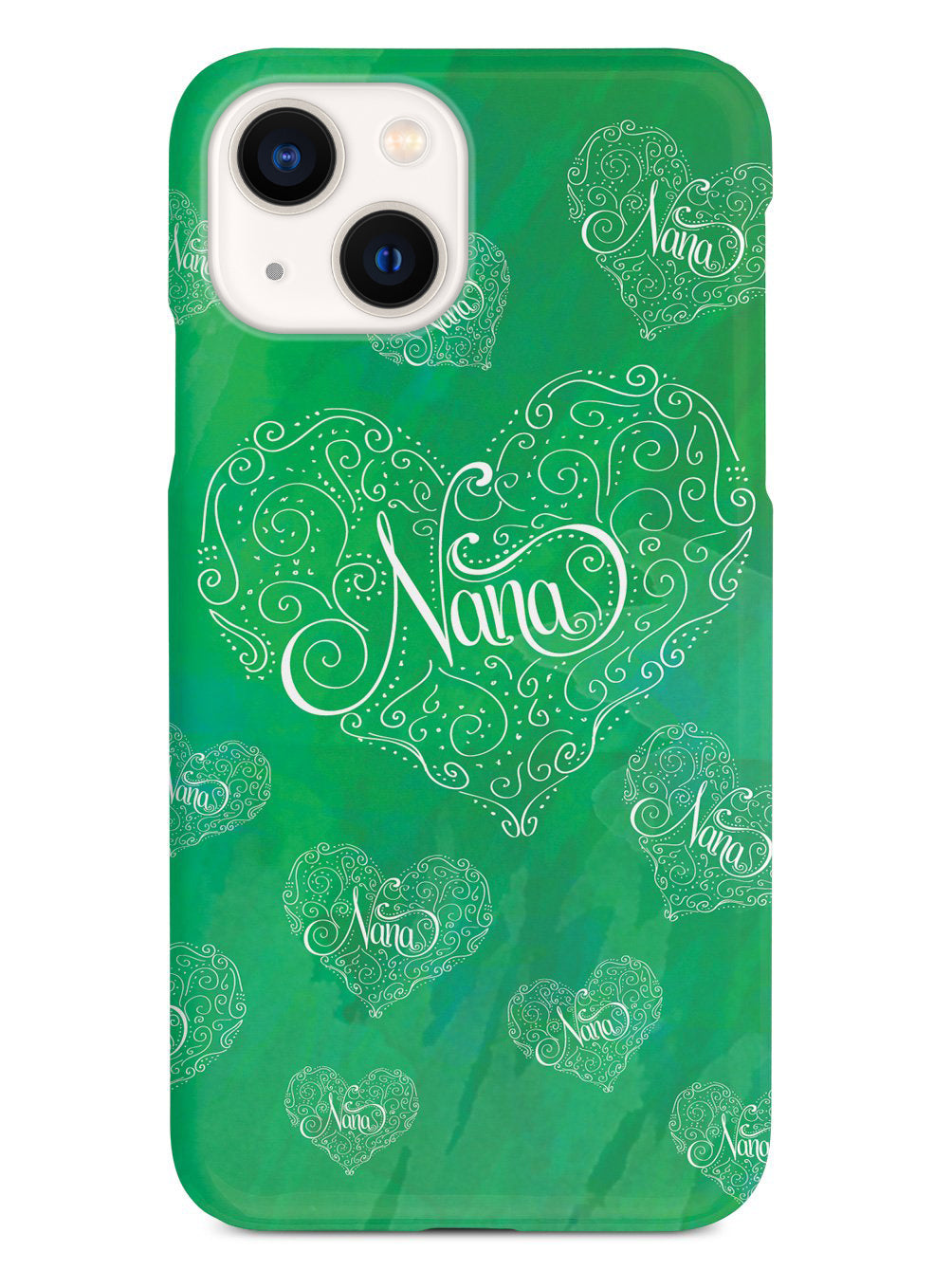Nana Doodle Heart - Green Case