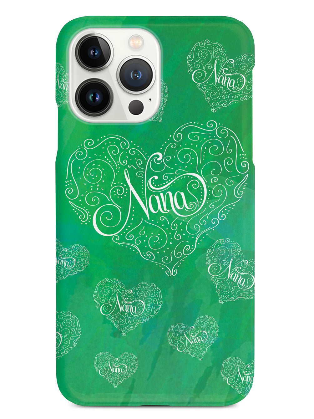 Nana Doodle Heart - Green Case