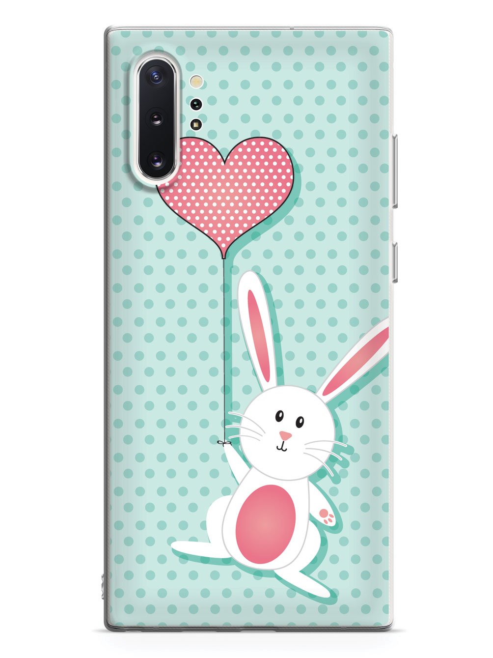Adorable Bunny with Heart Balloon Case
