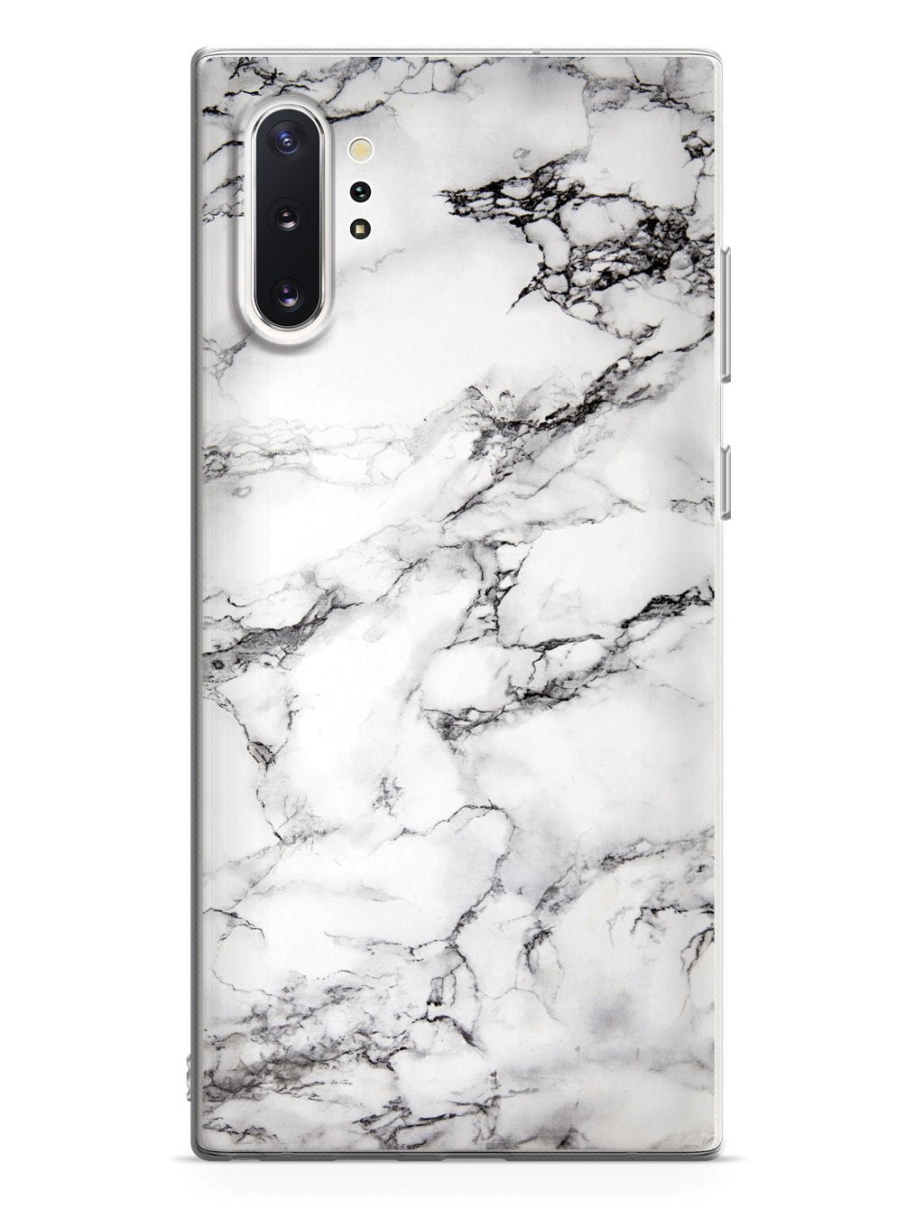 Textured Marble - Black & White Case