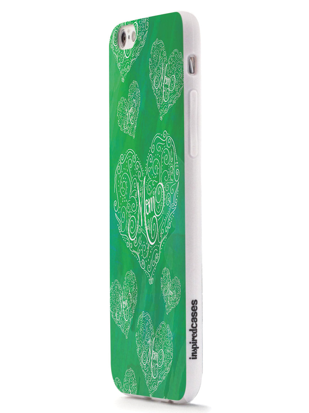 Mom Doodle Hearts - Green Case