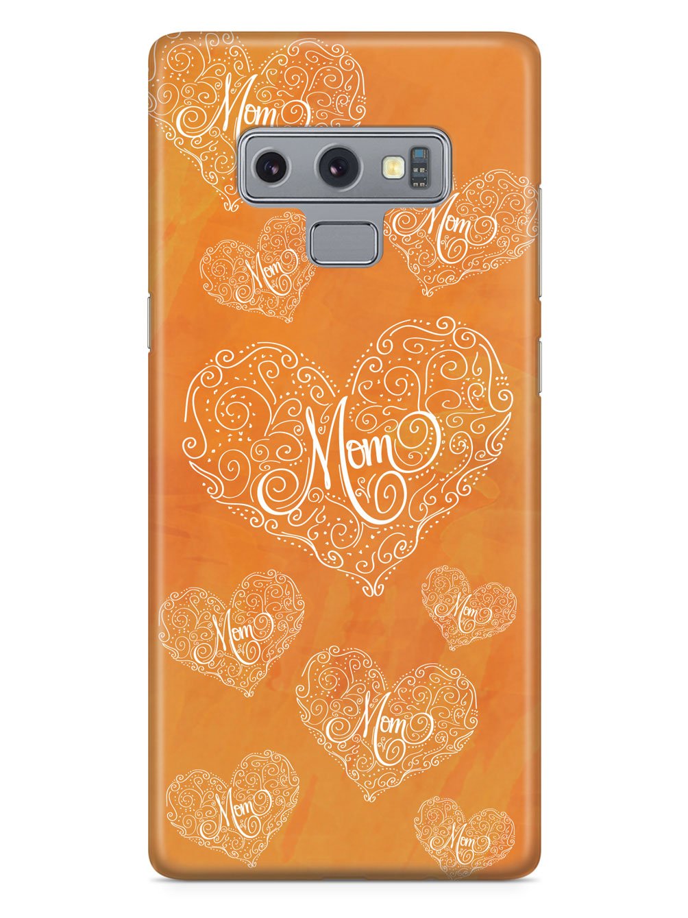 Mom Doodle Hearts - Orange Case