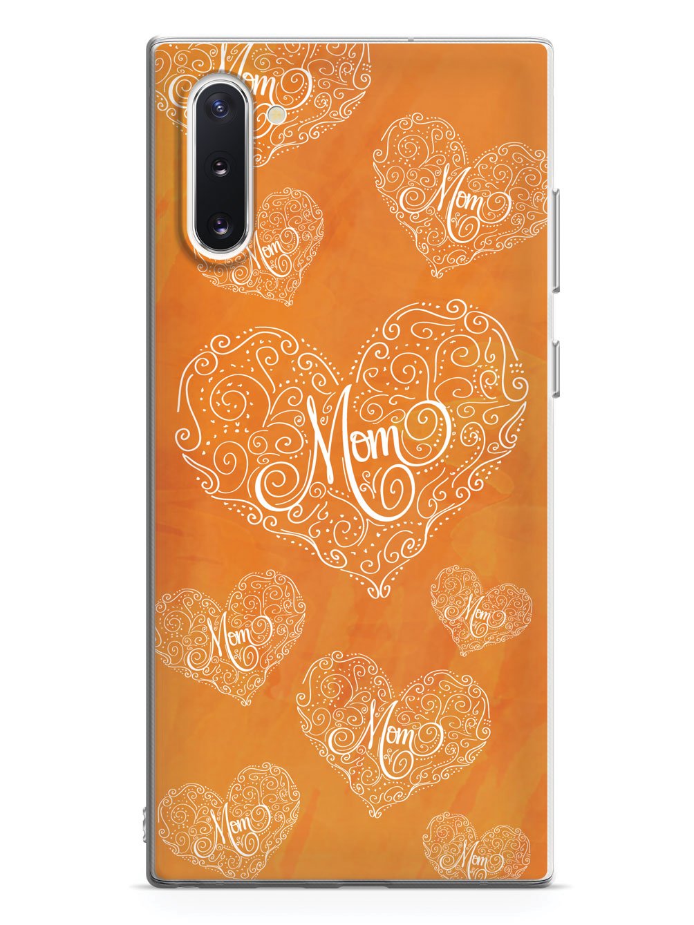 Mom Doodle Hearts - Orange Case