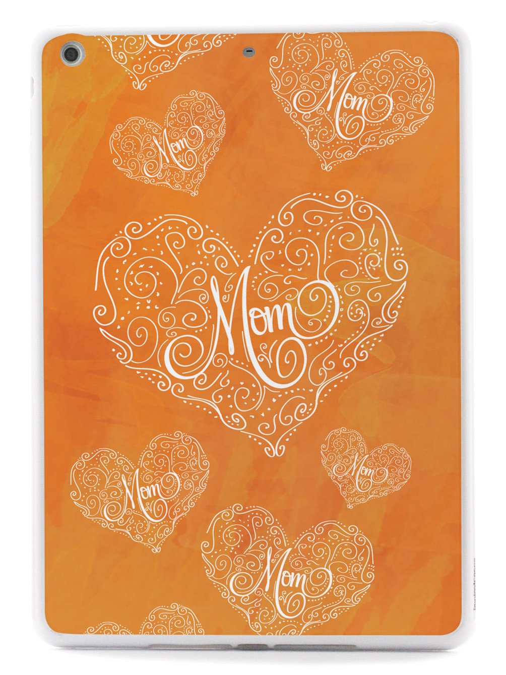 Mom Doodle Hearts - Orange Case