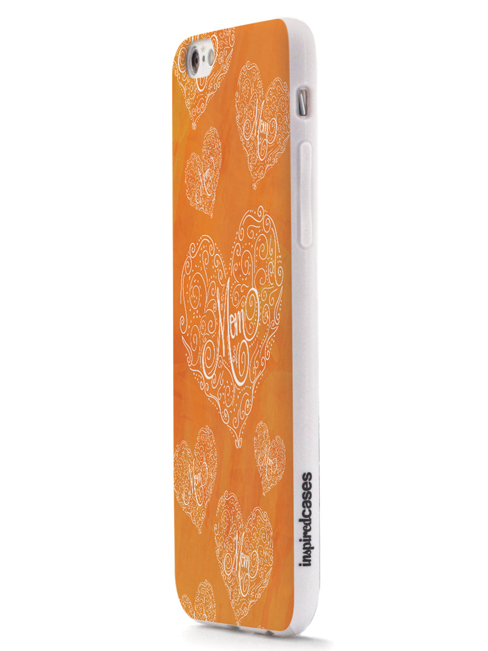 Mom Doodle Hearts - Orange Case