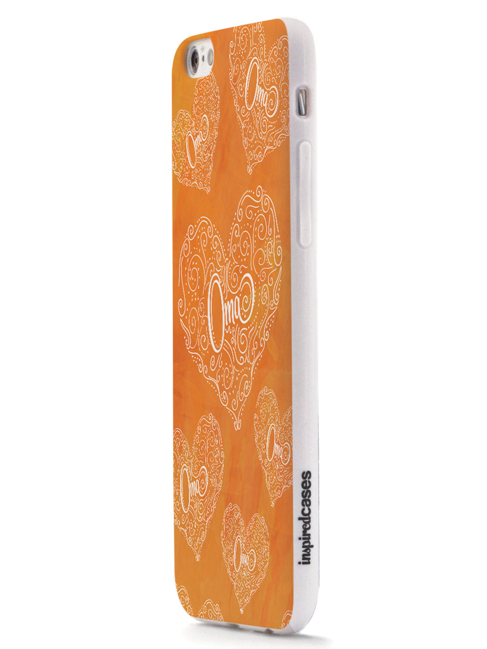 Oma Doodle Hearts - Orange Case
