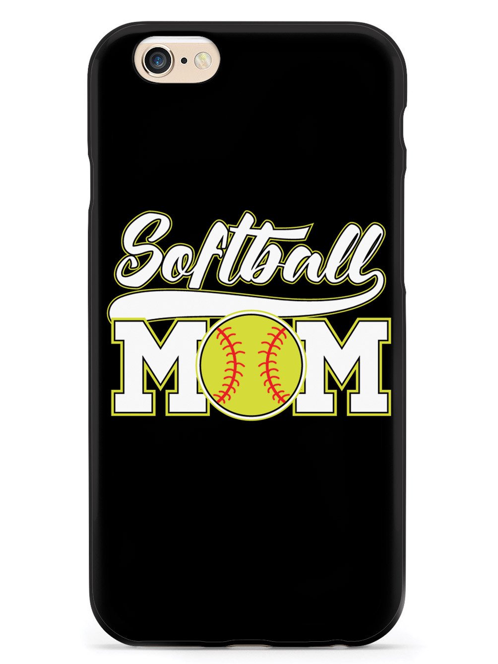 Softball Mom - Black Case