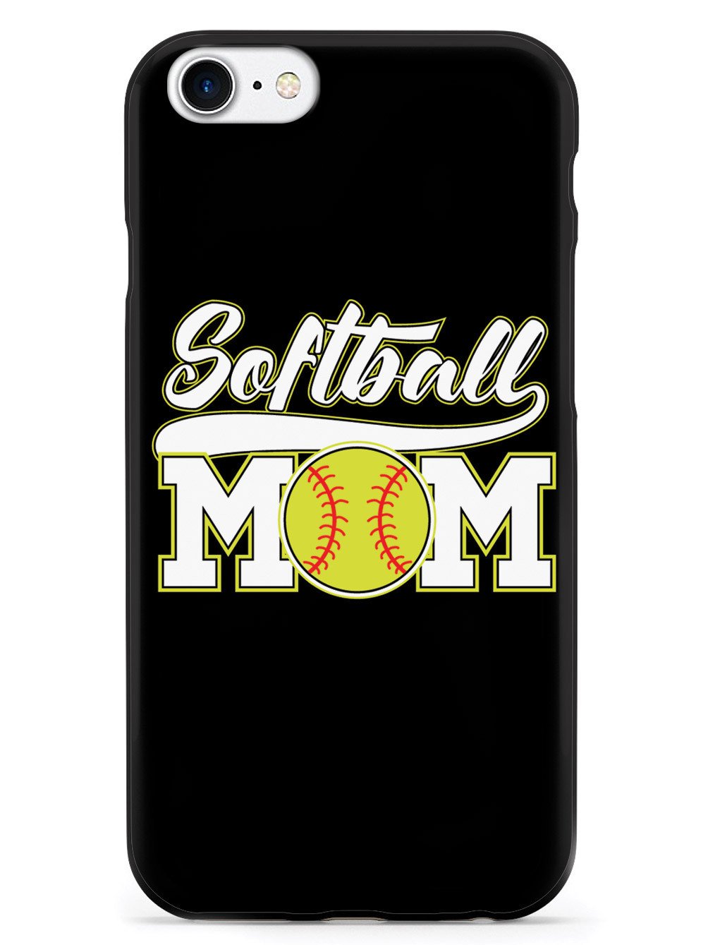 Softball Mom - Black Case