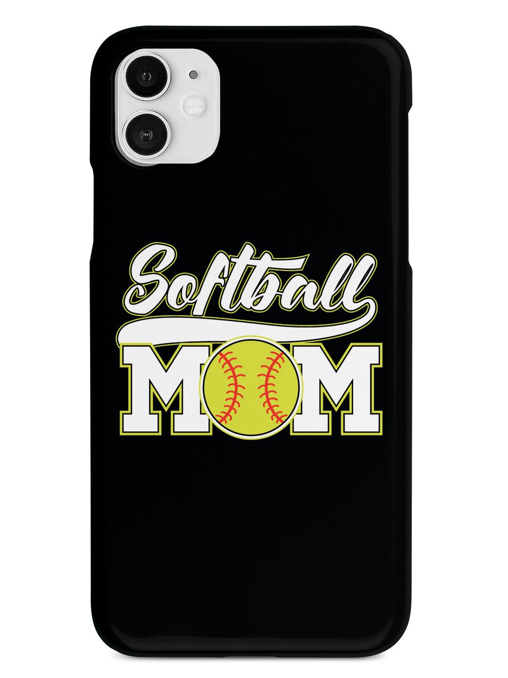 Softball Mom - Black Case