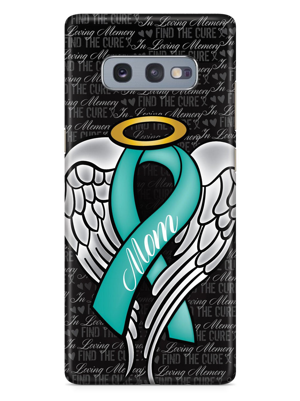 In Loving Memory of My Mom - Teal Ribbon Case