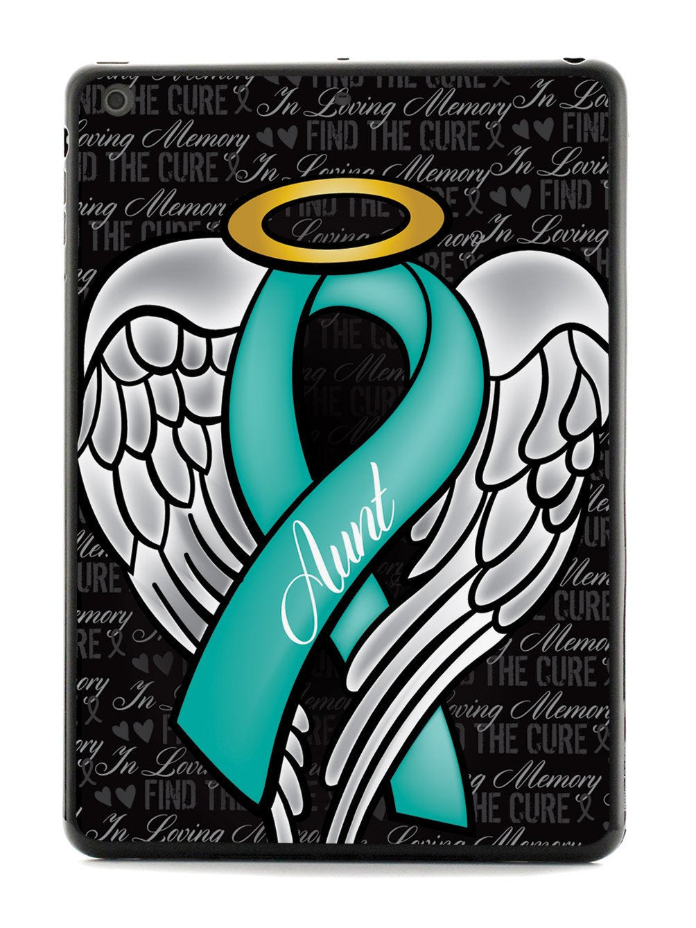 In Loving Memory of My Aunt - Teal Ribbon Case
