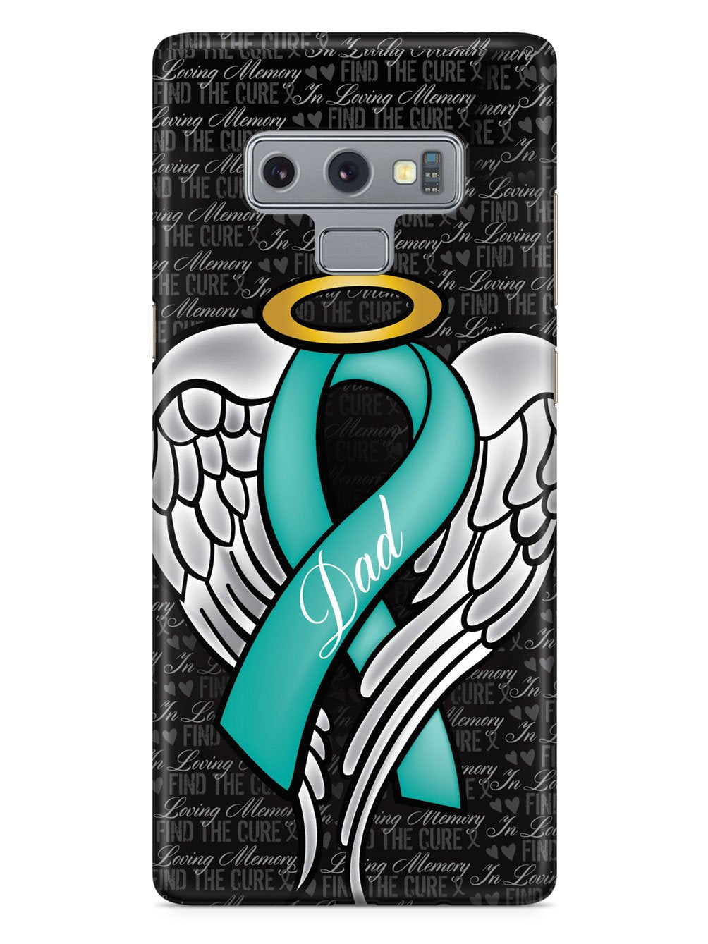 In Loving Memory of My Dad - Teal Ribbon Case