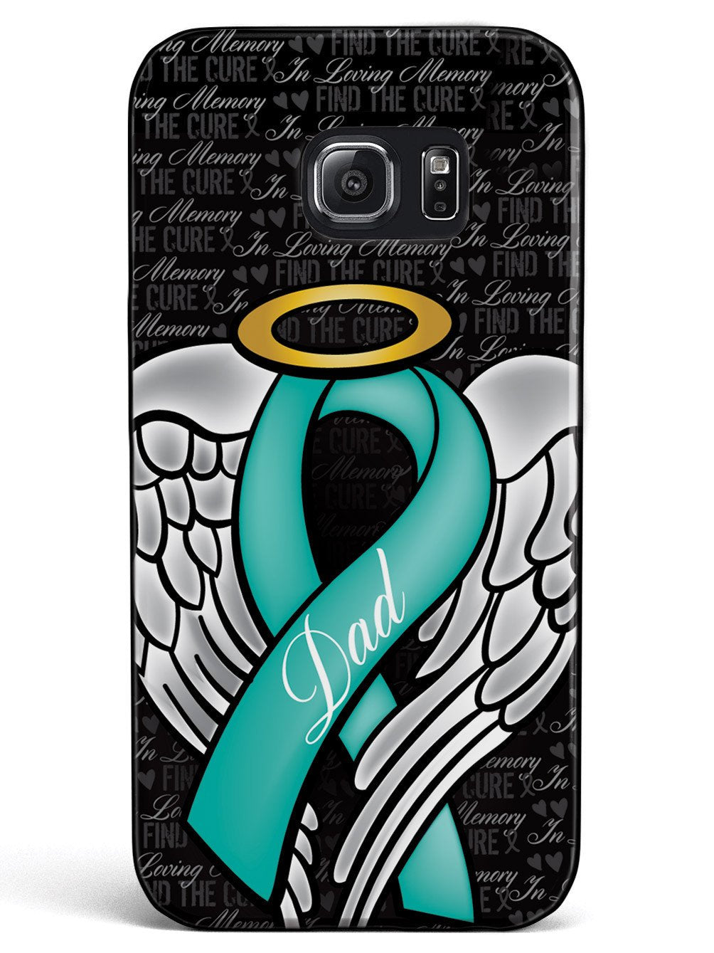In Loving Memory of My Dad - Teal Ribbon Case
