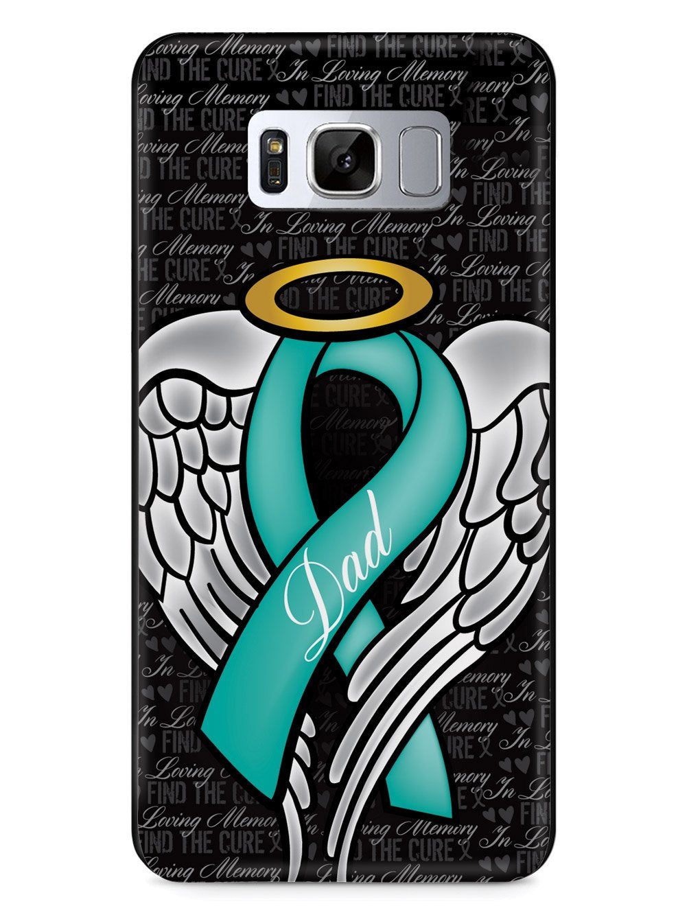 In Loving Memory of My Dad - Teal Ribbon Case