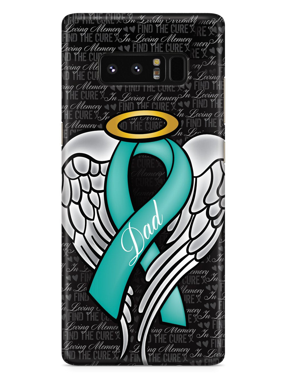 In Loving Memory of My Dad - Teal Ribbon Case